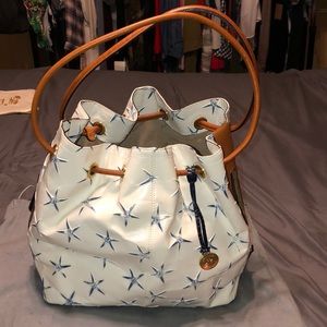 Brahmin!!!! White and navy